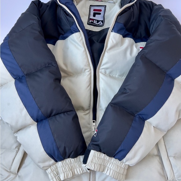 Vintage Fila Men's Puffer Jacket - Picture 5 of 5